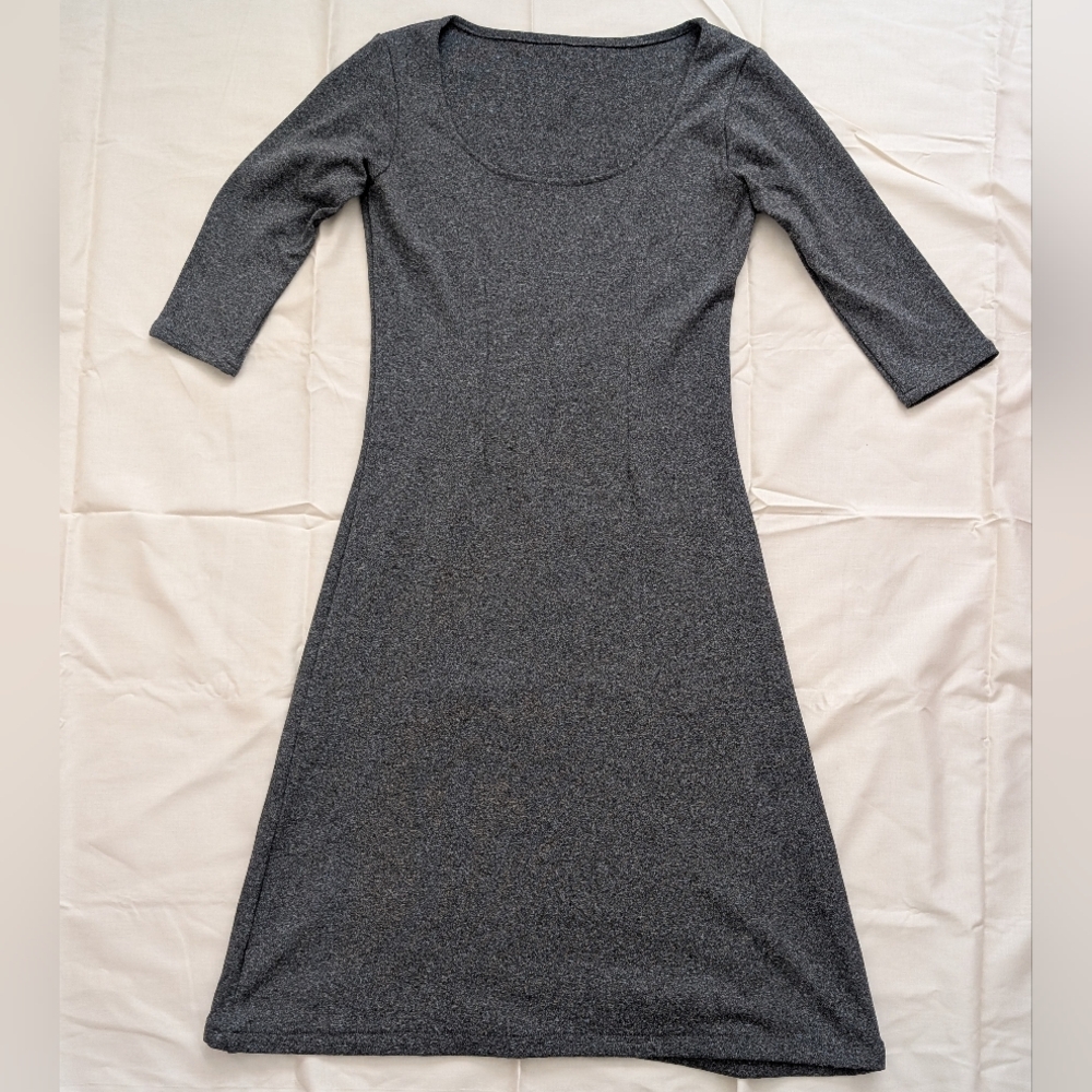 Grey Sweater Dress